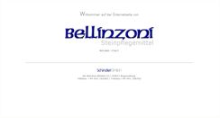 Desktop Screenshot of bellinzoni.de