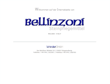 Tablet Screenshot of bellinzoni.de